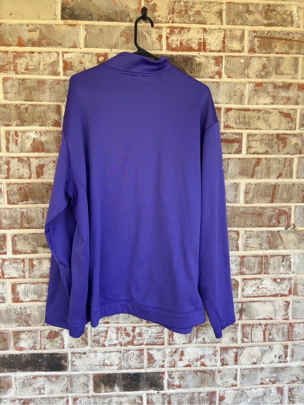 Nike Golf Purple Thermafit Quarter-Zip Performance Jacket